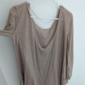 Free people long tunic shirt